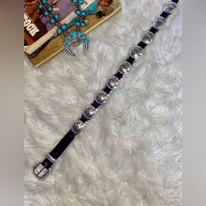 Women’s Silver Concho Belt